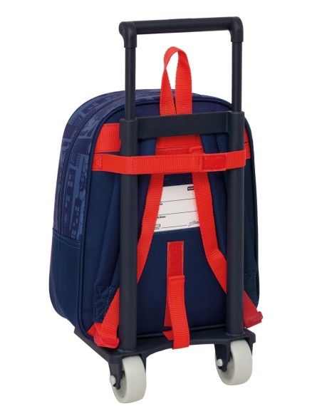 MOCH 232+CARRO 805 SPIDER-MAN Mochilas Guardería | Fraber