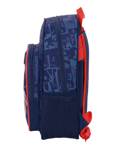 MOCHILA INFANTIL ADAPT.CARRO SPIDER-MAN Mochilas Escolare...