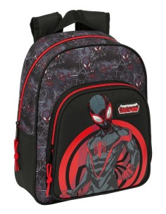 MOCHILA INFANTIL BOLSILLOS ADAPT.CARRO MILES MORALES Moch...