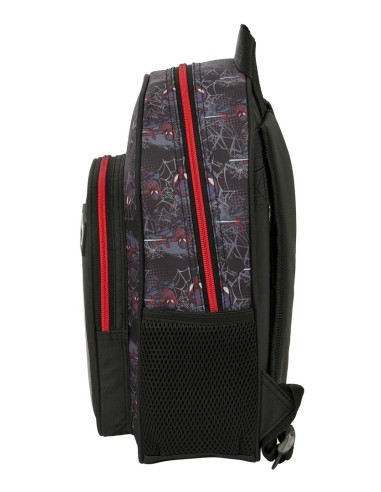 MOCHILA INFANTIL BOLSILLOS ADAPT.CARRO MILES MORALES Moch...