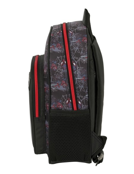 MOCHILA INFANTIL BOLSILLOS ADAPT.CARRO MILES MORALES Moch...