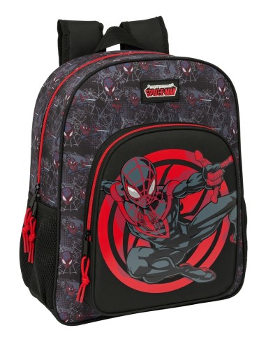 MOCHILA JUNIOR ADAPT.CARRO MILES MORALES Mochilas Escolar...