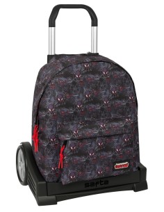 MOCH 774+CARRO EVOLUTION MILES MORALES Mochilas Escolares...
