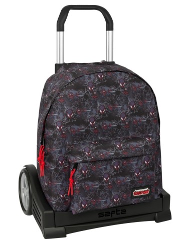 MOCH 774+CARRO EVOLUTION MILES MORALES Mochilas Escolares...