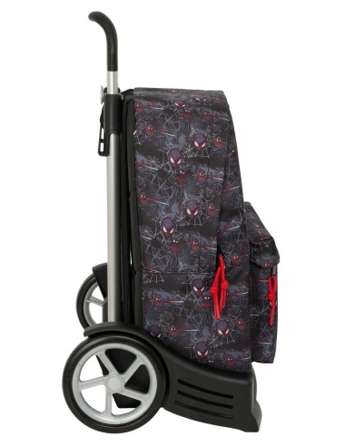 MOCH 774+CARRO EVOLUTION MILES MORALES Mochilas Escolares...