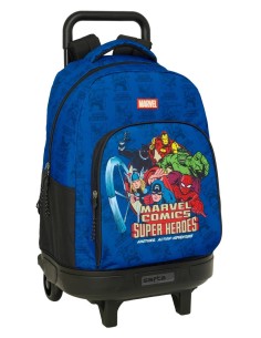MOCHILA GDE. C/RUEDAS COMPACT EXTRAIBLE AVENGERS Mochilas...
