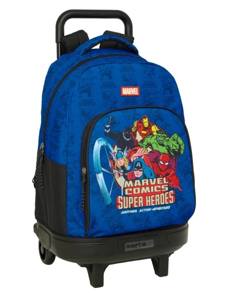 MOCHILA GDE. C/RUEDAS COMPACT EXTRAIBLE AVENGERS Mochilas...