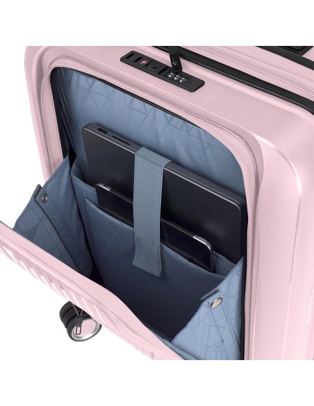 Maleta Trolley Cabina Con Bolsillo Frontal Gabol Brooklyn...