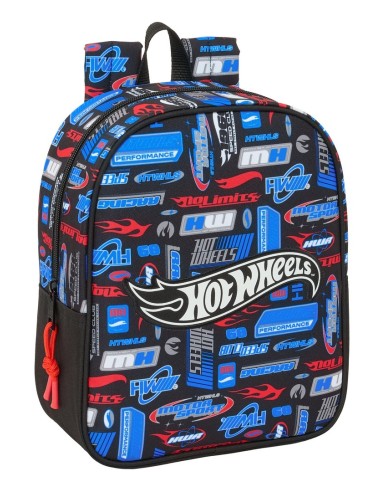 MOCHILA GUARDERIA ADAPT.CARRO HOT WHEELS Mochilas Pre Esc...