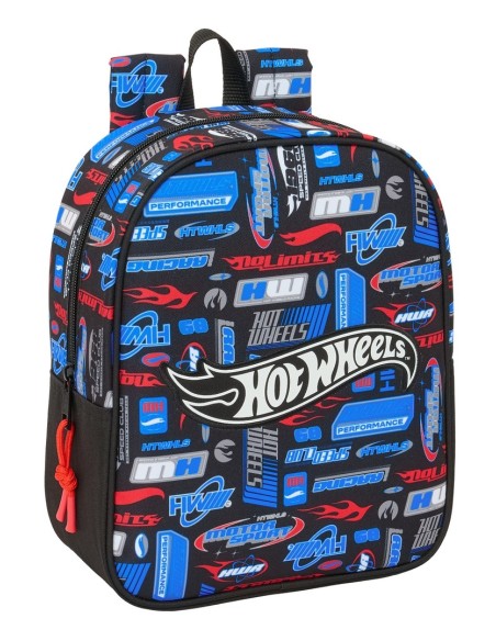 MOCHILA GUARDERIA ADAPT.CARRO HOT WHEELS Mochilas Pre Esc...
