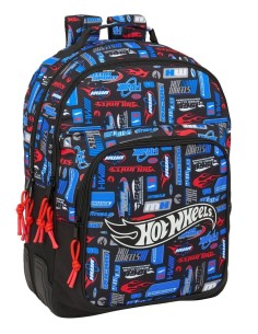 MOCHILA DOBLE ADAPT.CARRO HOT WHEELS Mochilas Escolares |...