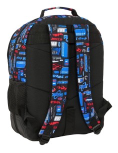 MOCHILA DOBLE ADAPT.CARRO HOT WHEELS Mochilas Escolares |... 2