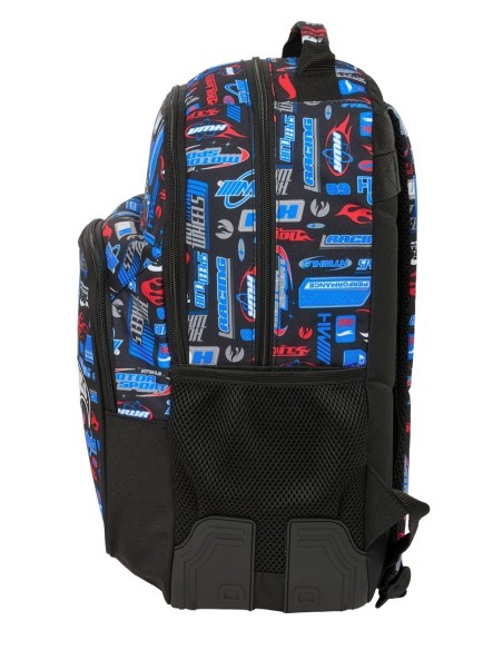 MOCHILA DOBLE ADAPT.CARRO HOT WHEELS Mochilas Escolares |...
