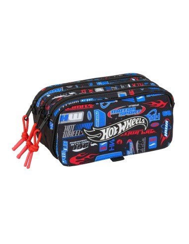 PORTATODO TRIPLE BIG HOT WHEELS Portatodo Estuche | Fraber