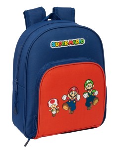 MOCHILA INFANTIL ADAPT.CARRO SUPER MARIO "MAMMA MIA" Moch...