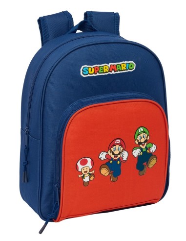 MOCHILA INFANTIL ADAPT.CARRO SUPER MARIO "MAMMA MIA" Moch...