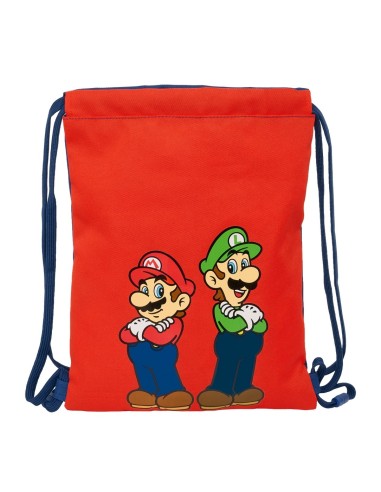 SACO PLANO JUNIOR SUPER MARIO "MAMMA MIA" Mochilas Saco G...