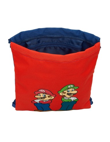 SACO PLANO JUNIOR SUPER MARIO "MAMMA MIA" Mochilas Saco G...
