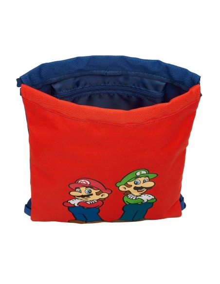 SACO PLANO JUNIOR SUPER MARIO "MAMMA MIA" Mochilas Saco G...