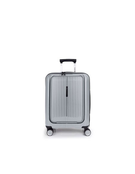Maleta Trolley Cabina Con Bolsillo Frontal Gabol Brooklyn...