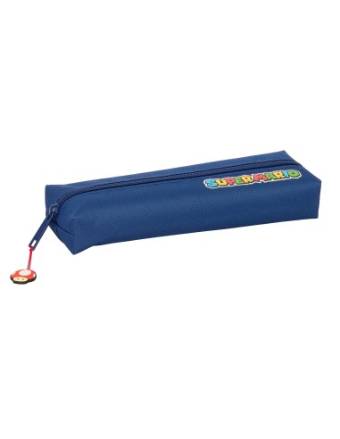 PORTATODO RECTANGULAR C/GOMA ELAST. 22CM SUPER MARIO "MAM...