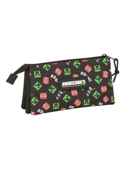 PORTATODO TRIPLE MINECRAFT Portatodo Estuche | Fraber