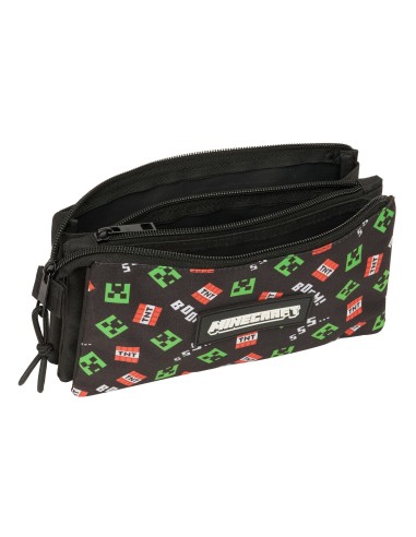 PORTATODO TRIPLE MINECRAFT Portatodo Estuche | Fraber