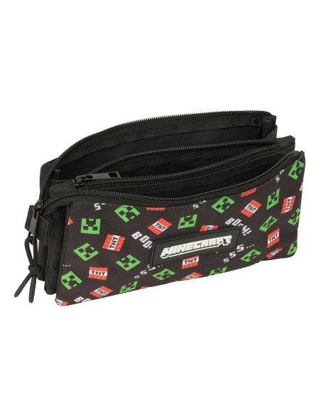 PORTATODO TRIPLE MINECRAFT Portatodo Estuche | Fraber