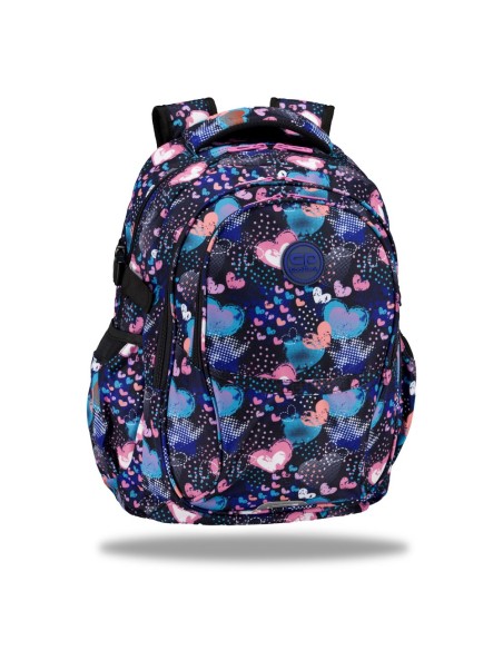 Mochila Escolar Adaptable Duo Coolpack  Stamp Hearts Moch...
