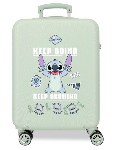 4361111 TROLLEY ABS 55CM. 4R. STITCH KEEP GOING MENTA Mal...