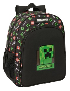 MOCHILA JUNIOR ADAPT.CARRO MINECRAFT Mochilas Escolares |...
