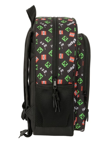 MOCHILA JUNIOR ADAPT.CARRO MINECRAFT Mochilas Escolares |...