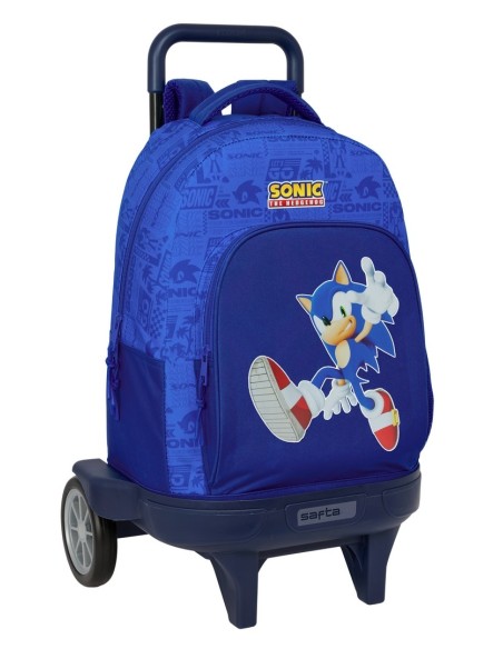 MOCHILA GDE. C/RUEDAS COMPACT EVOL. EXT. SONIC Mochilas E...