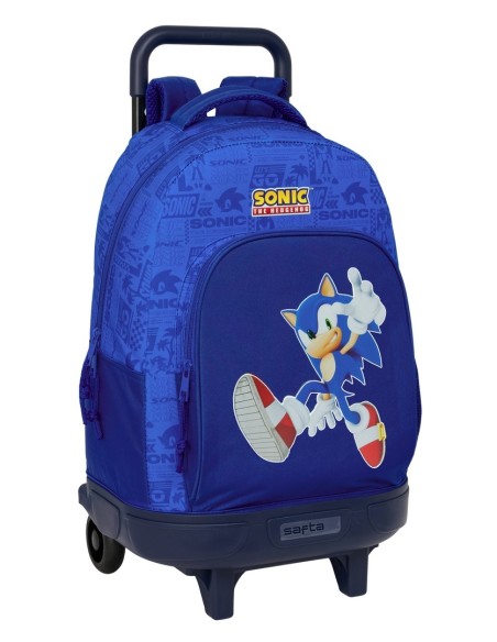 MOCHILA GDE. C/RUEDAS COMPACT EXTRAIBLE SONIC Mochilas Es...