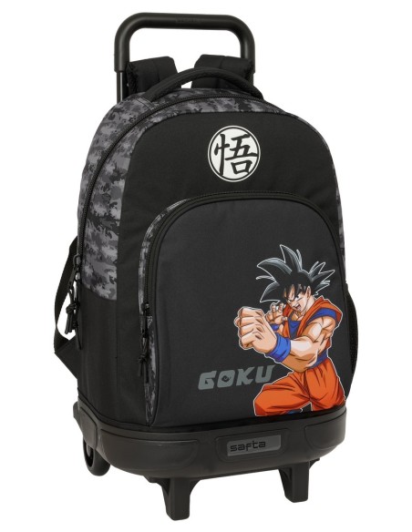 MOCHILA GDE. C/RUEDAS COMPACT EXTRAIBLE DRAGON BALL Mochi...