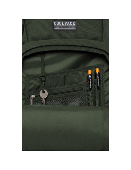 Mochila Escolar Coolpack Army Verde