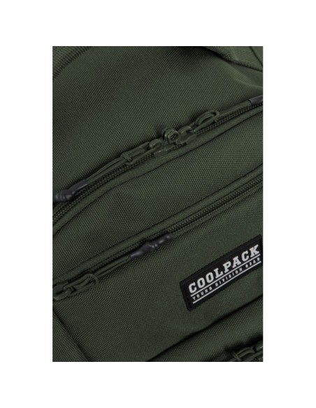 Mochila Escolar Coolpack Army Verde