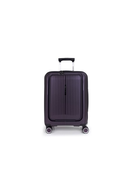 Maleta Trolley Cabina Con Bolsillo Frontal Gabol Brooklyn...