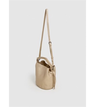 BOLSO BUCKET PJL TYLER SCRIPT DORADO