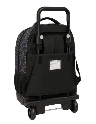 MOCHILA GDE. C/RUEDAS COMPACT EXTRAIBLE BATMAN Mochilas E...