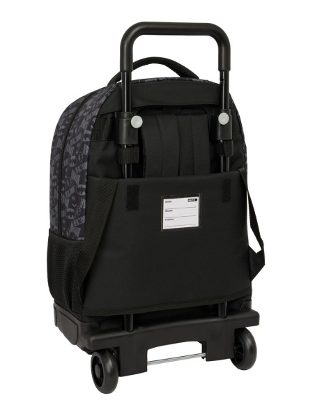 MOCHILA GDE. C/RUEDAS COMPACT EXTRAIBLE BATMAN Mochilas E...