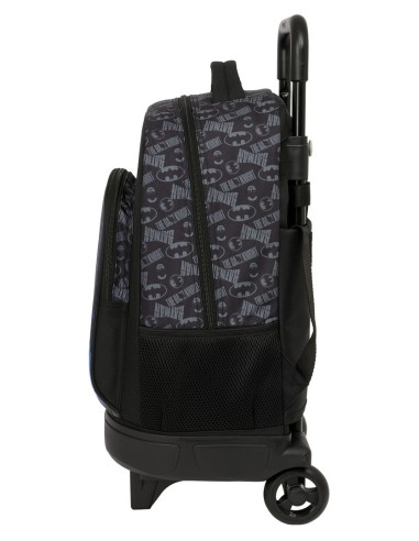 MOCHILA GDE. C/RUEDAS COMPACT EXTRAIBLE BATMAN Mochilas E...