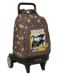 MOCHILA GDE. C/RUEDAS COMPACT EVOL. EXT. JURASSIC WORLD M...