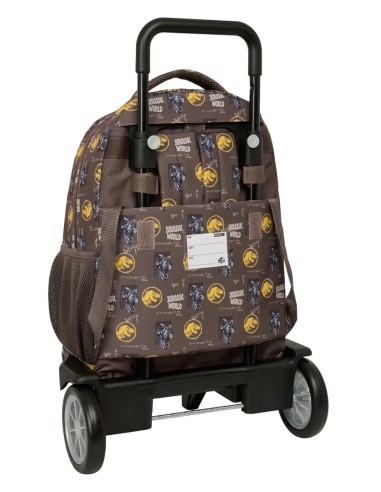 MOCHILA GDE. C/RUEDAS COMPACT EVOL. EXT. JURASSIC WORLD M...