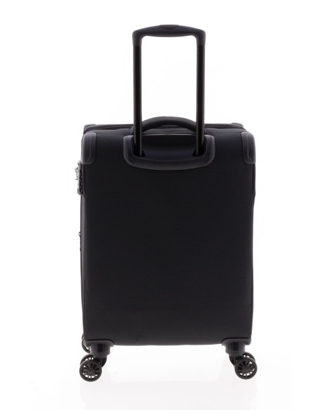 Trolley Cabina Blando Gladiator Helios Negro Maletas Cabi...