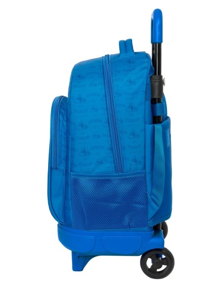 MOCHILA GDE. C/RUEDAS COMPACT EXTRAIBLE SUPERMAN Mochilas...