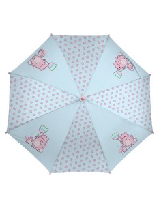 PARAGUAS MANUAL 48 cm PEMBE "THE PINK CAT" 2