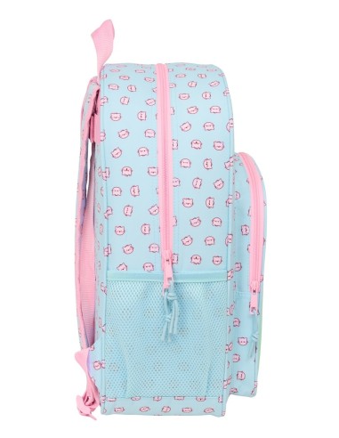 MOCHILA ADAPT.CARRO PEMBE "THE PINK CAT" Mochilas Escolar...