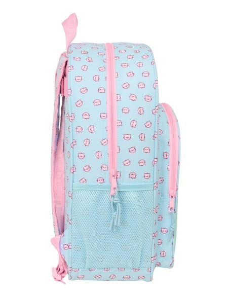 MOCHILA ADAPT.CARRO PEMBE "THE PINK CAT" Mochilas Escolar...