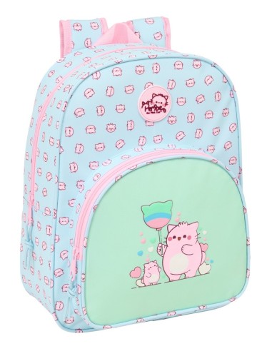 MOCHILA INFANTIL ADAPT.CARRO PEMBE "THE PINK CAT" Mochila...